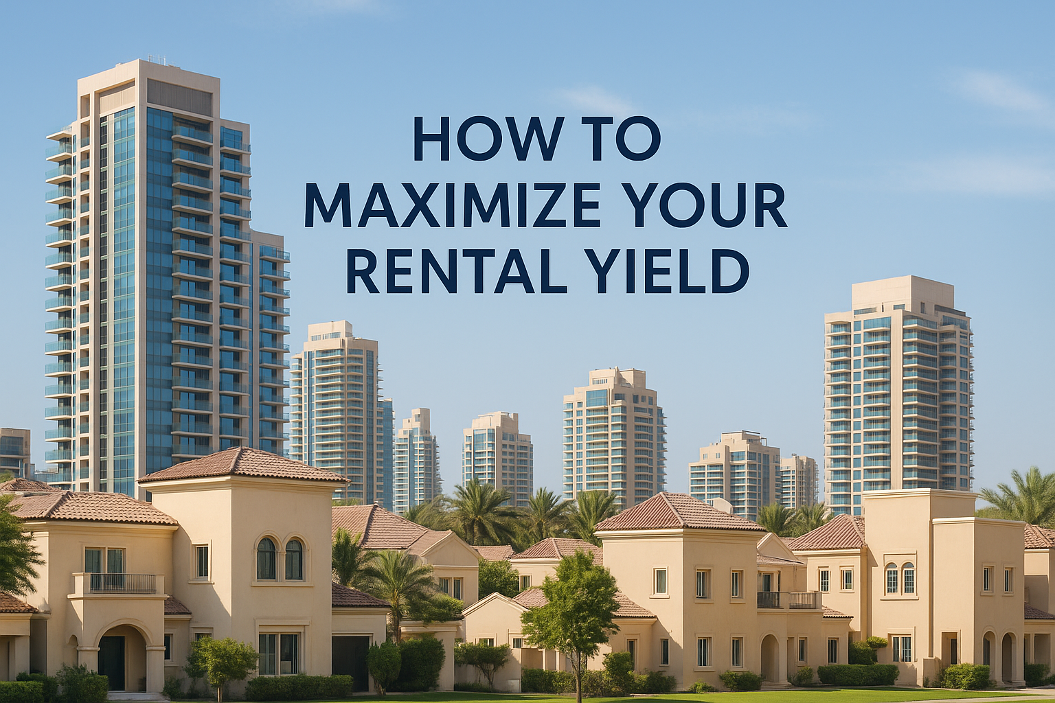 How to Maximize Your Rental Yield in Dubai