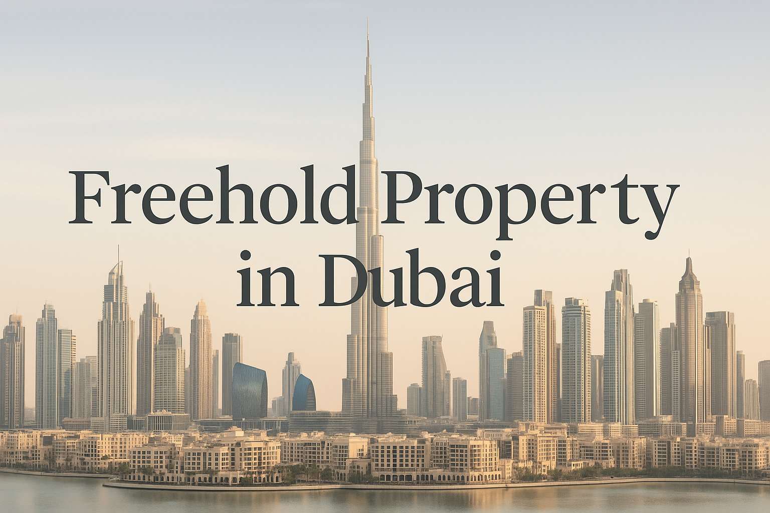 Freehold Property in Dubai: