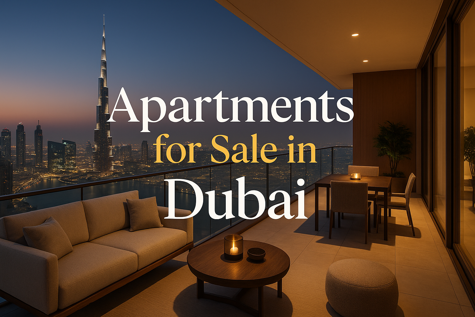 Apartments for Sale in Dubai